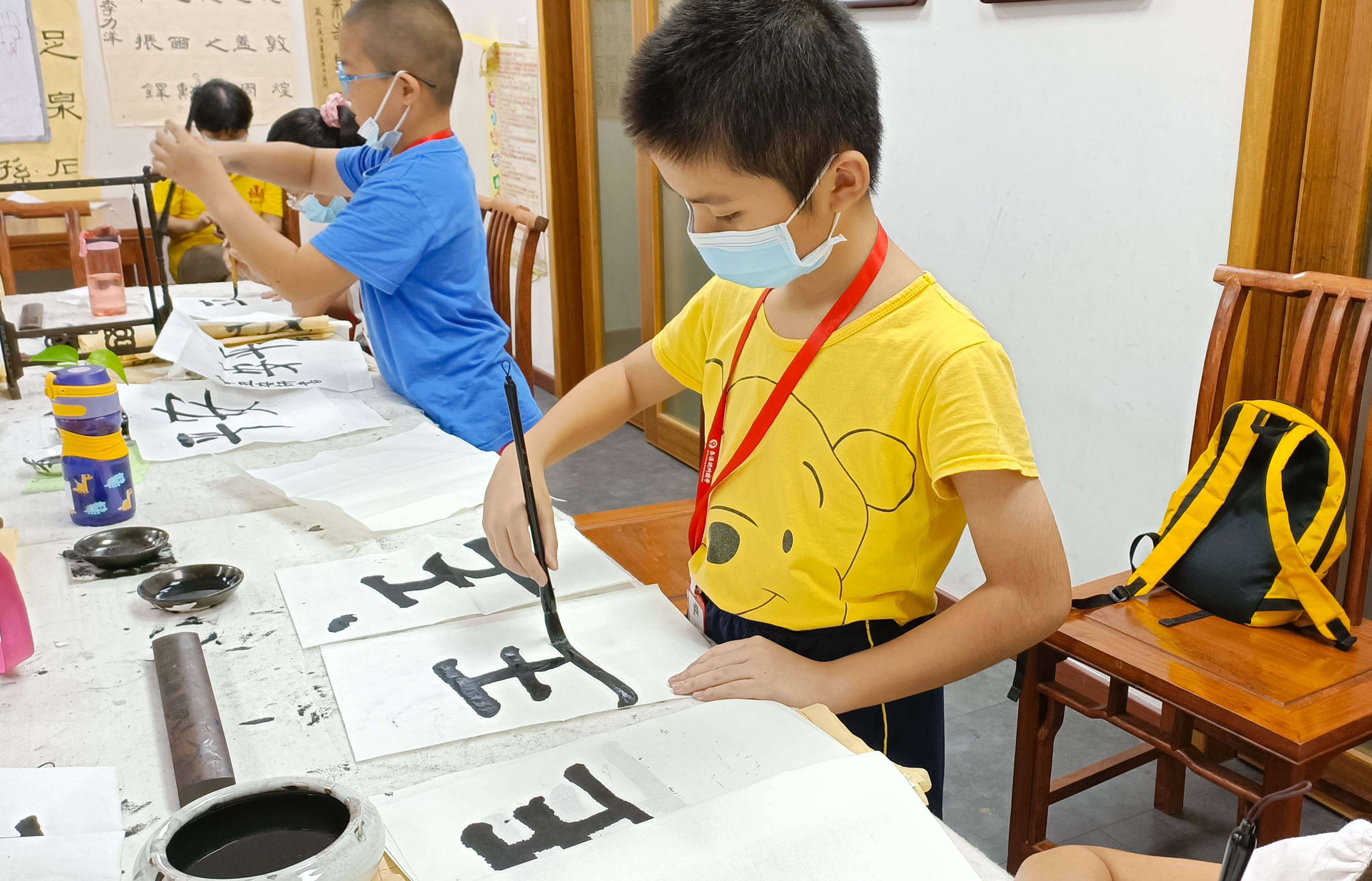 翰墨飄香潤心田——書法公益培訓活動紀實